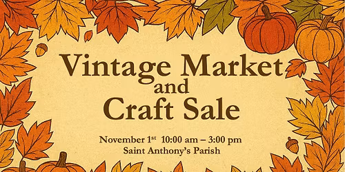 Vintage Market & Craft Sale