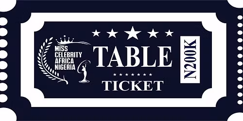 Miss celebrity Africa beauty pageant