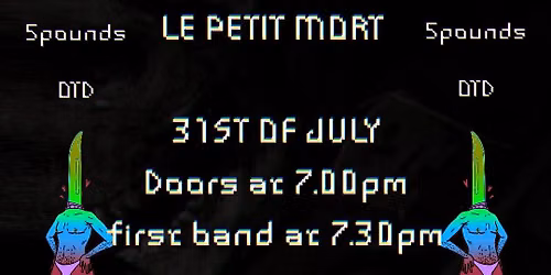RAGGED GRINS VOL. 1 (Putan Club, ZILF, Le Petit Mort) (31\/07\/26) @ The Hobbit Pub, Southampton