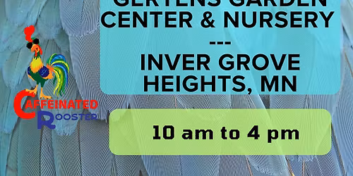 Caffeinated Rooster @ Gertens Garden Center and Nursery IGH