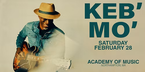 Keb' Mo' at the Academy of Music Theatre (Northampton, MA)