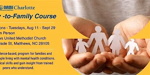 NAMI Family to Family - 8 Session Course