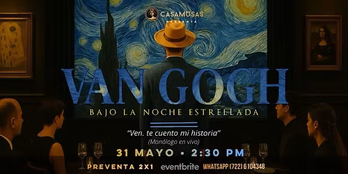 VAN GOGH \u00b7 Bajo la noche estrellada