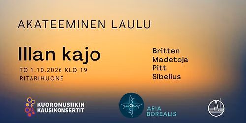 Akateeminen Laulu: Illan kajo