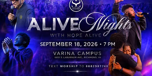 ALIVE NIGHT | Speaking Spirit Ministries