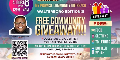 Light Up: My Promise Community Outreach: WALTERBORO