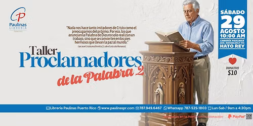 Taller para Proclamadores de la Palabra II