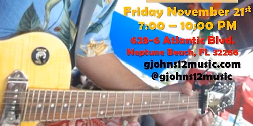 Greg Johnson - Live at Hurricane Grill Neptune Beach