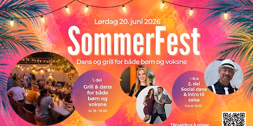 SommerFest - Dans og grill for b\u00e5de b\u00f8rn og voksne