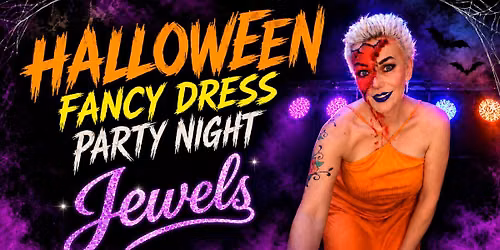 Halloween Fancy Dress Party Night With Jewels 