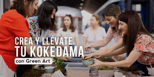 Crea tu Kokedama japon\u00e9s el 13 de septiembre en Mercado de Motores