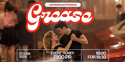Grease evening with Singing Waiters