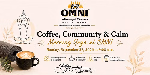 Coffee, Community & Calm: Morning Yoga at OMNI