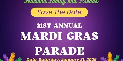21st Mardi Gras Parade Downtown Clinton La 