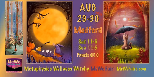 Metaphysics Wellness Witchy MeWe Fair + Special Events in Medford