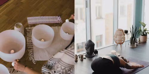 Joga przy d\u017awi\u0119kach mis i gong\u00f3w z Misja Misy