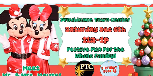 Mr & Mrs. Mouse at Providence Town Center in Collegeville!