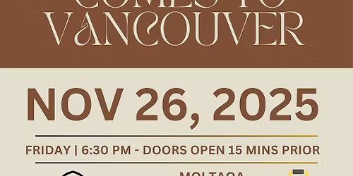 Morocco comes to Vancouver