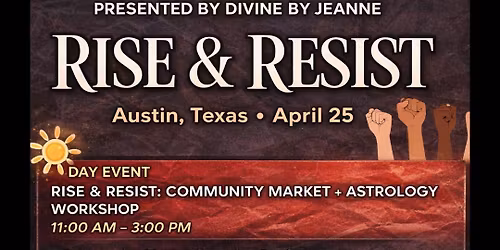 Rise & Resist: Deaf Event 