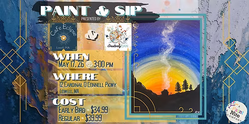 Cafe Eclipse Paint and Sip
