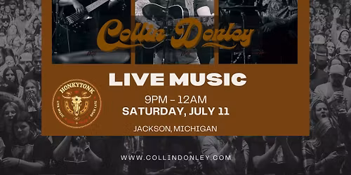 Collin Donley Band LIVE at The Honky Tonk at Oak + Iron
