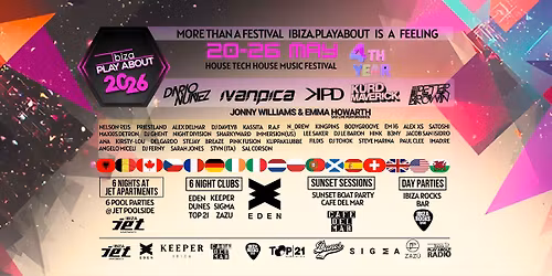 Ibiza.PlayAbout 2026 House Music Festival
