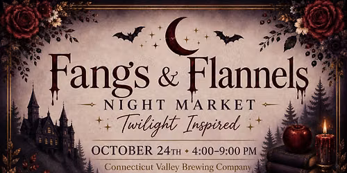 Fangs & Flannels Halloween Night Market @ CT Valley Brewing Company