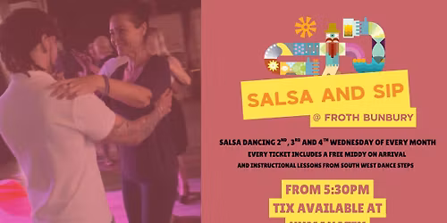 Salsa and Sip - Froth Bunbury