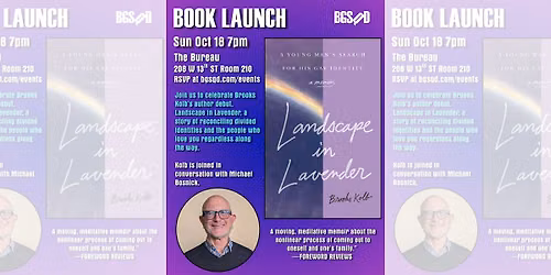Author Event: Brooks Kolb\u2019s memoir, Landscape in Lavender
