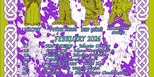 DUNGEON SYNTH NIGHT - MALFET, PUTRID MARSH, DEEP GNOME & ATLANTEAN SWORD