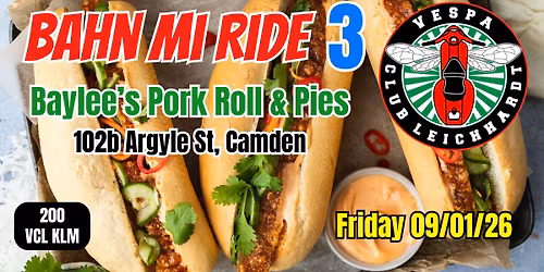 Bahn Mi Ride 3 - Camden - 09\/01\/26