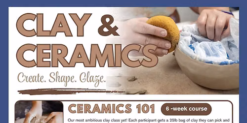 Clay Classes - Planter Glazing
