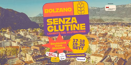 Bolzano Senza Glutine • Il Festival del 17 al 20 Settembre 2026
