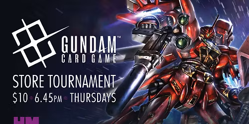 Gundam TCG Store Tournament - Thursday Nights