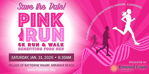 2026 Pink Run Benefiting Fore Her