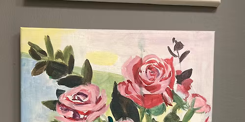 'Roses' Sip & Paint Party Malm\u00f6