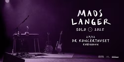 Mads Langer | Koncertsalen | DR Koncerthuset