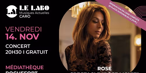 Spectacle "Rose movie" - gratuit