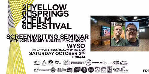 YSFF Presents: Screenwriting Seminar with John Keasey and Justin MacGregor