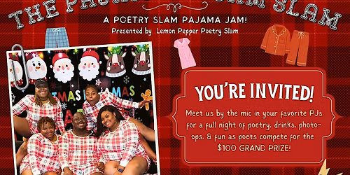 Lemon Pepper Poetry Slam presents the Pajammie-Jam Slam