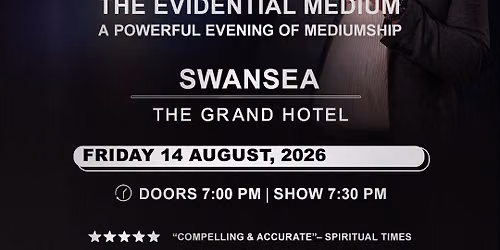 Swansea - An Evening Of Mediumship with Calvin Price