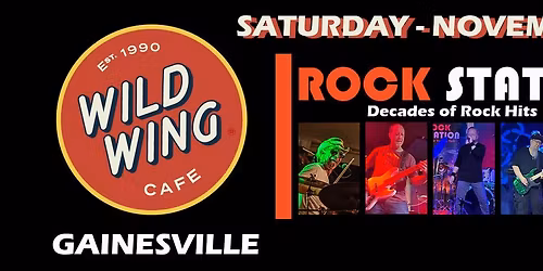 Rock Station LIVE at Wild Wing Gainesville