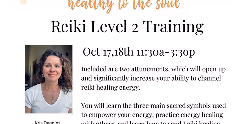 Reiki Level 2 Practitioner Training in Corvallis!