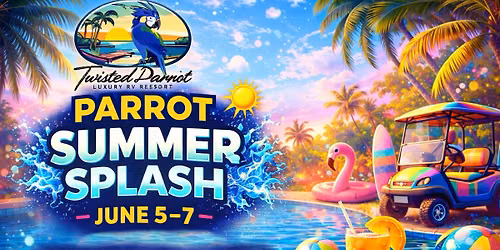 \u2600\ufe0f\ud83c\udf34 Parrot Summer Splash