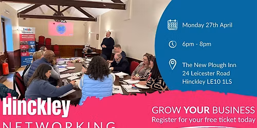 FindaBiz Hinckley Small Business Networking April 2026