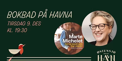 Forfattersamtale med Marte Michelet