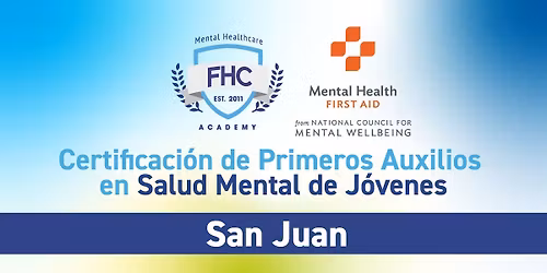 Certificaci\u00f3n de Primeros Auxilios en Salud Mental de J\u00f3venes