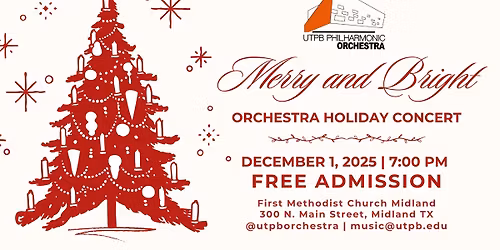 UTPB Philharmonic Orchestra Concert