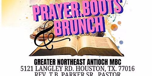 GNEAMBC Women\u2019s Ministry Prayer, Boots, and Brunch
