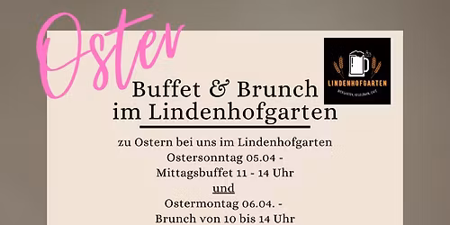 Oster-Brunch im Lindenhofgarten
